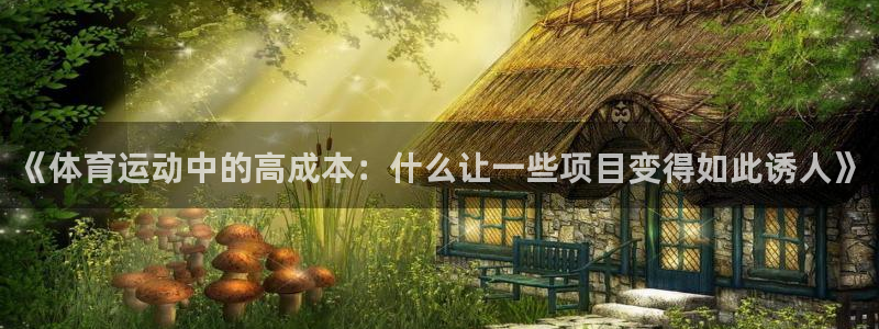 《体育运动中的高成本：什么让一些项目变得如此诱人》